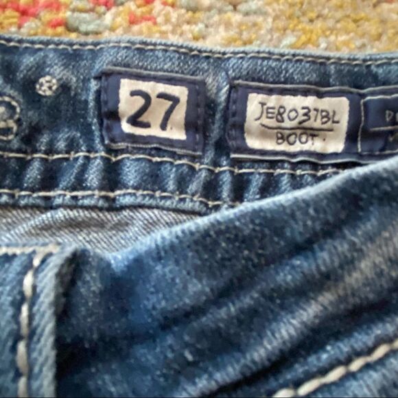 Miss Me Rhinestone Bootcut Jeans - Picture 8 of 12